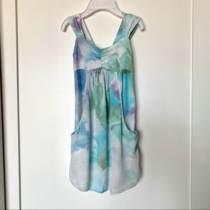 Cinnamon Girl - Watercolor Toddler Dress